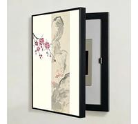 Wall Mounted Decorative Breaker Box Cover, Electrical Panel Cover, Modern Hidden Circuit Breaker Box, Stylish for Bedroom and Office