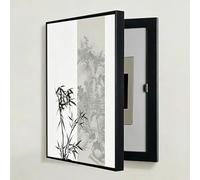 Wall Mounted Decorative Picture Frame, Modern Design for Hiding Electric Meter or Power Box, Ideal for Home and Office, 50cm x 60cm (19.7 x 23.6 inches)