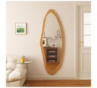 Wall Mounted Decorative Vanity Mirror, Thick Frame, Large Rounded Corners, Modern Design for Bedroom and Cloakroom, Irregular Shape