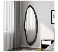 Wall Mounted Decorative Vanity Mirror, Thick Frame, Large Rounded Corners, Modern Design for Bedroom and Cloakroom, Irregular Shape
