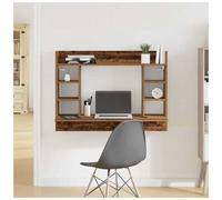 vidaXL Wall-Mounted Desk Old wood 105 x 48 x 75 cm Engineered wood