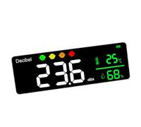 Wall Mounted Digital Decibel Meter and Thermo Hygrometer for Industrial Environmental Noise Meter