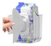Wall Mounted Dispenser for Wet Wipes - Drill-Free Holder for Kitchen and Bathroom | Refillable Tissue Storage Box | A Drill-Free Adhesive Mount for Kitchen, Bedroom