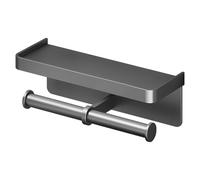 Wall Mounted Dispenser With Shelf, Double Roll Container, Design Act, Our Toilet Holder, Our Wall Mounted Dispenser For Bathroom