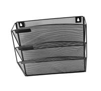 Wall-Mounted Document Hanging File Holder Office Document Storage Rack File Cabinet Shelf for Efficient Paper Management and Workspace nization