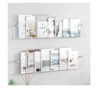 Wall Mounted Document Holder,Literature Holder,5mm Thick Clear Acrylic Display Holder Stand for Children's Books/Comicbooks/Records (Color:1 pack, Size:L 70cm/27.5in) (Color : 2 Pack, Size : L 50cm/