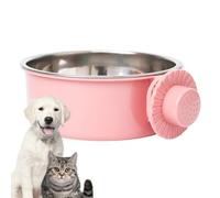 Wall Mounted Dog Bowl - Elevated Pet Feeder, Anti-Spill Design | Fixed Mounted Cat Dog Bowl, Raised Food Water Dish Perfect For Puppies Adult Dogs Cats Adjustable Home Feeding Setup