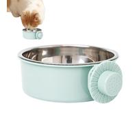 Wall Mounted Dog Bowl - No-Fall Pet Feeder With Strong Mount, 400mL Stainless Steel Bowl For Food & Water - Easy To Clean, Space Saving Elevated Feeder For Dogs & Cats, Small Medium Large Sizes
