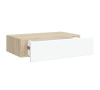 Wall-mounted Drawer Shelf Home Floating Cabinet Hanging Wall Shelf MDF vidaXL
