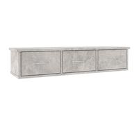 vidaXL Wall Cabinet Grey Sonoma Engineered Wood TV Unit Wall Storage Unit