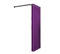 Wall-Mounted Dressing Room with Shading Curtain - Portable Fitting Room for Temporary Clothing Stores & Locker Rooms -Saving Changing Solution