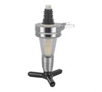 Wall Mounted Drink Dispenser 25ml Precise Dosing Bar Beverage Pump Head 30ml ABS Silicone Material Cocktail Juice Dispenser 45ml for Home Bar Use Automatic Pouring Machine 25ml Black Transparent(30ML)