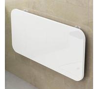 Wall Mounted Drop-Leaf Table - Folding Dining Desk for Home, Office, Kitchen Foldable Storage Rack on The Wall,White-90x40cm/35x16in