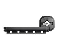 Wall Mounted Drying Rack with Suction Cup, Collapsible Drying Rack, Retractable Laundry Clothes Drying Rack with 5 Hooks,Aluminum Wall Airer for Balcony,Bathroom Single Fold,Wall Mounted Clothes Dryer