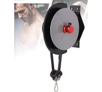 Wall-mounted Eccentric Flywheel Training Equipment, Multi-Exercise Gym Workout Station, Flywheel Trainer with Specific Inertia, Strength Training Outdoor Home Gym Machine