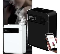 Wall-Mounted Electric Aroma Diffuser, WiFi Intelligent Control(Mobile App), Diffusing Area: 300-500 Cubic Meters, for Homes Shopping Malls Office,A