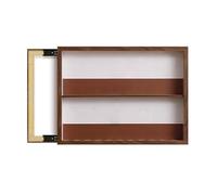 Wall-Mounted Electric Panel Cover Hidden Fuse Box Enclosure with Sliding Guide Detiv for Home Décor (Right Sliding 60x45cm)