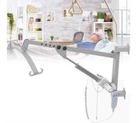 Wall-Mounted Electric Patient Hoist Lifting Transfer Machine, Equipped with A Telescopic Boom and Adjustable Height Suitable for People with Limited Mobility