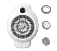 Wall Mounted Electric Shower Back Scrubber with 2 Replaceable Heads, Smart Wall Mounted Exfoliating Brush 3-Speed Speed Adjustable Up and Down, for Exfoliation and Shower Deep Clean
