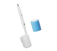 Wall Mounted Electric Toilet Cleaner Electric Scrubber Throwaway Brush Head Easy 360 Degree Stain Removal Space Saving Cleaning System