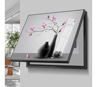 Wall-Mounted Electrical Box Cover Decorative Hidden Meter Box Paint Removable Creative Fuse Box Cabinet Dustproof & Waterproof Solution for Home Decor