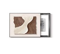 Wall Mounted Electrical Panel Cover - Decorative Art to Conceal Electric Meter Box - Framed Home Living Room Decor