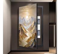 Wall Mounted Electrical Panel Cover, Decorative Electric Meter Box for Living Room and Office, Fuse Box Cover, 55in x 27.6in