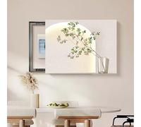 Wall Mounted Electrical Panel Cover, Decorative Fuse Box Cabinet for Home, Hallway, Bedroom, Kitchen - Modern Design