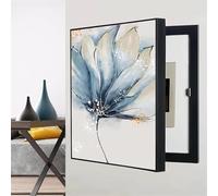 Wall Mounted Electrical Panel Cover, Decorative Painting for Hidden Electric Meter Box, Removable Fuse Box Cabinet, Dustproof Waterproof Solution for Home and Office