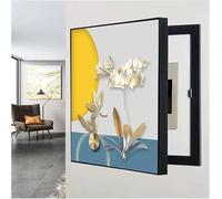 Wall Mounted Electrical Panel Cover, Decorative Painting for Hidden Electric Meter Box, Removable Fuse Box Cabinet for Dustproof and Waterproof Protection