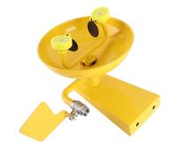 Wall Mounted Emergency Eye Wash Station with Twin Spray Heads for Quick Relief in Hazardous Environments Industrial Safety Equipment for Chemical Splash Protection