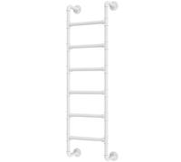 Wall Mounted Emergency Fire Escape Ladder for High Rise Buildings and Window Wells