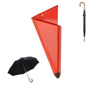 Wall Mounted Entryway Umbrella Holder, Illuminated Entryway Metal Umbrella Stand, with LED Light Strip, 3-Color Touch Dimming, Perfect For Apartments Offices And Hotel Corridors