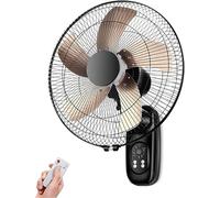 Wall Mounted Fan, High Velocity Oscillating Industrial Fan, Quiet Operation, Adjustable Tilt, Space Saving Design, Perfect for Home or Office