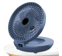 Wall Mounted Fan, Portable Purpose, Ultra Quiet Air Circulator Fan, Oscillating Foldable Accessory for Offices, Dorm, Desktop, Bedroom