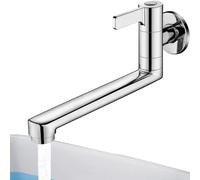 Wall Mounted Faucet Rotating Spout Water Pipe Hardware