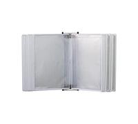 Wall-Mounted File Holder, 20 Pocket Desktop Organizer for A4 Documents, Efficient Storage Solution for Office and Workshop Reference and Display