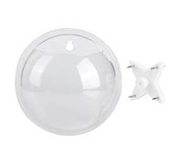 Wall Mounted Fish Bowl, Clear Acrylic Hanging Aquarium Decor Display Saver for Home Office Transparent 15 cm Small Bubble Planter Vase 1 Pack