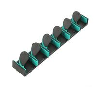 Wall Mounted Fishing Rod Storage Holder for Up to 6 Rods Efficient Space Saving Solution for Any Location (Green)