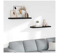 Floating Wall Shelves Bookcase Storage Rack Display Hanging Shelf MDF vidaXL