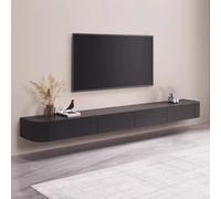 Wall Mounted Floating TV Stand 120300cmModern Entertainment Console with Storage Doors Stylish TV Cabinet for Living Room Adjustable Shelf SpaceSaving Design (300cm/118.1in)