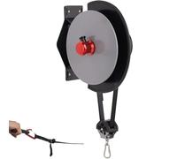 Wall-Mounted Flywheel Trainer Centrifugem, Variable Resistance Centrifuge Pully Trainer, Fitness Strength Training Equipment for Home Office Workout, Leg and Arm Training