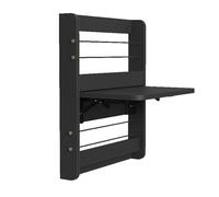 Wall Mounted Fold Down Desk Multifunctional Writing Workstation Table with Storage Shelves Folding Wall Desk for Kids 6R Folding Table Board,D- Large