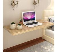 Wall Mounted Fold Down Table, Heavy Duty Space Saving Floating Drop-Leaf Desk for Dining, Study, Kitchen, Laundry, Bar