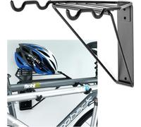 Wall Mounted Folding Bike Storage Rack 2 Bicycle Cycle Hanger Hook Stand Garage