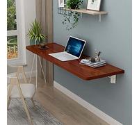 Wall-Mounted Folding Desk - Multifunctional Kitchen Workstation for Laptop Space-Saving Floating Desk Ideal for Small Spaces Compact and Stylish Design