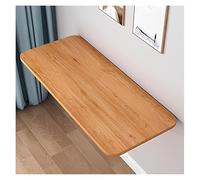 Wall Mounted Folding Desk Space Saving Dining Table with Drop Leaves Compact Laptop Workbench for Home Office or Laundry Room Smart Design for Small Spaces