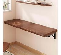 Wall Mounted Folding DeskSpaceSaving Wooden Breakfast Bar Table Cact WallMounted Workbench for SmalsIdeal for Study Bedroom Dining Kitchen (40x30cm/16x12in)
