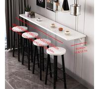 Wall-Mounted Folding Dining Table for Small Spaces 150 x 40 cm, Slim Design, Space-Saving Kitchen or Workspace Table, Modern White Finish, Perfect for Compact Living.
