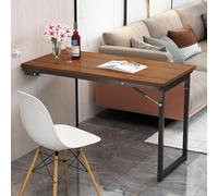 Wall Mounted Folding Drop Leaf Table - Space-Saving Wooden Desk for Kitchen, Dining Room, Bedroom, Home Office - Versatile, Slish, Space-Saving Solut